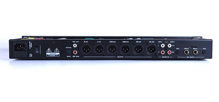 AP-800 Professional digital Pro audio mixer echo sound system karaoke mixer DSP processor for sale