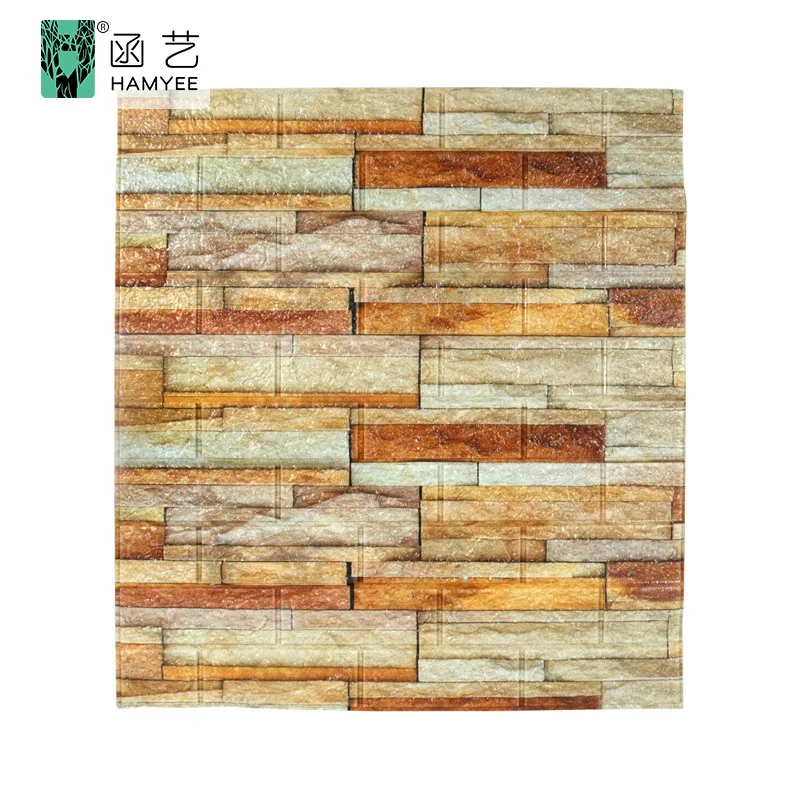 China factory universal soft panel sticker 3d wallpaper sticker interior decoration