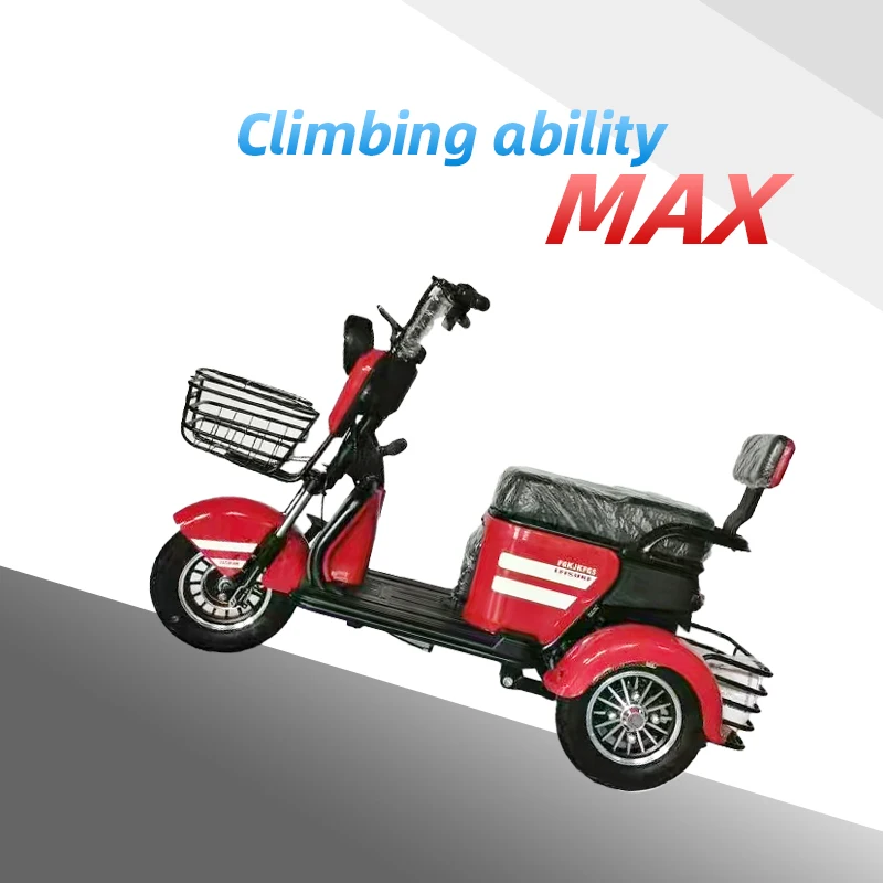 Factory Wholesale High Quality Multi-Purpose Tricycle Electric Bike 500W 48V-60V Safe And Stable Electric Tricycles