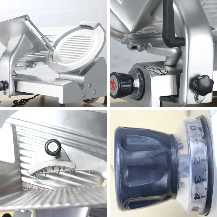 Semi-automatic commercial meat slicer machine for sale/meat cutting machine slicer