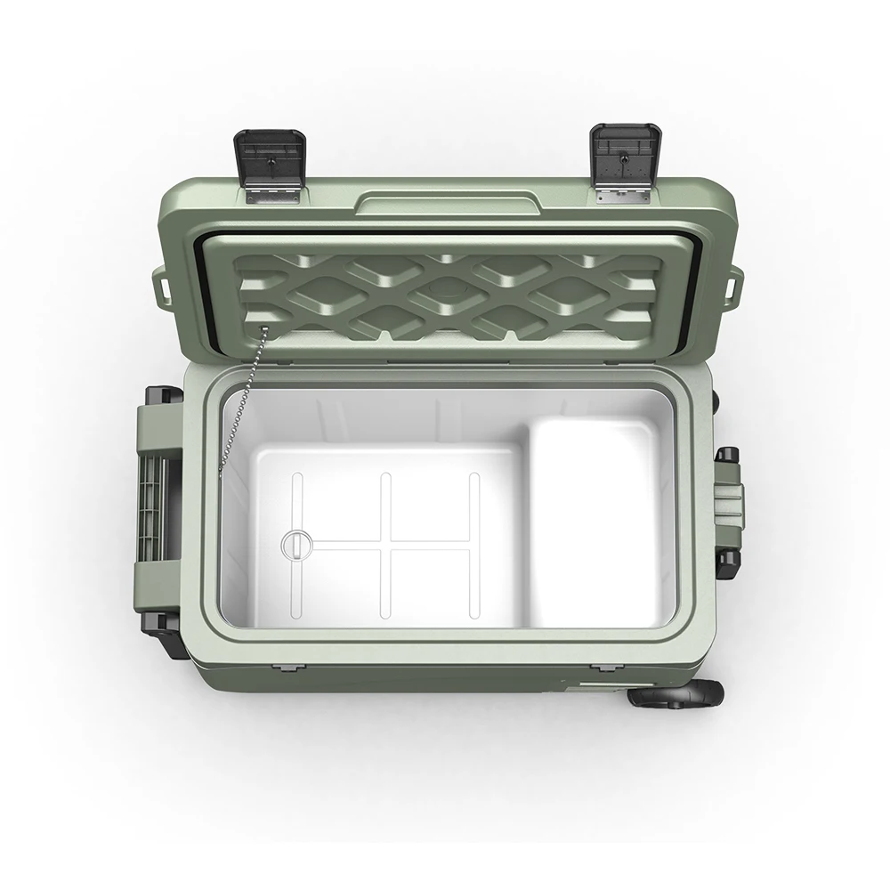 Alpicool GD40-W car fridge freezer car home dual use DC 12V portable compressor cooler box camping freezer with wheels