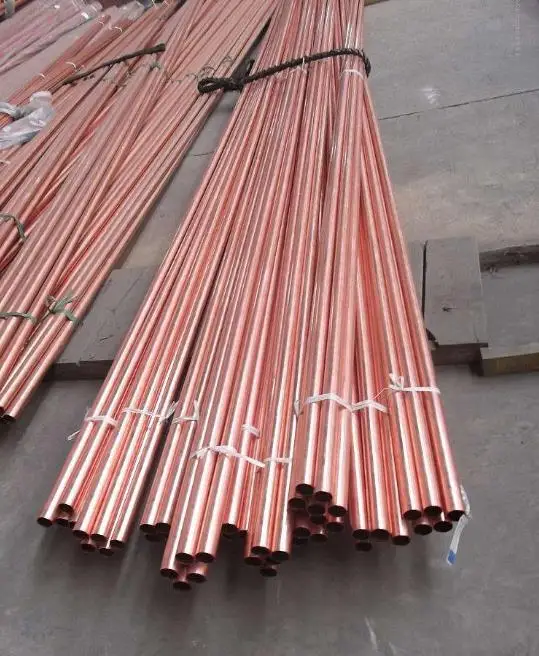 
99% pure Copper T1 T2 T3 grade copper pipe for air conditioning 