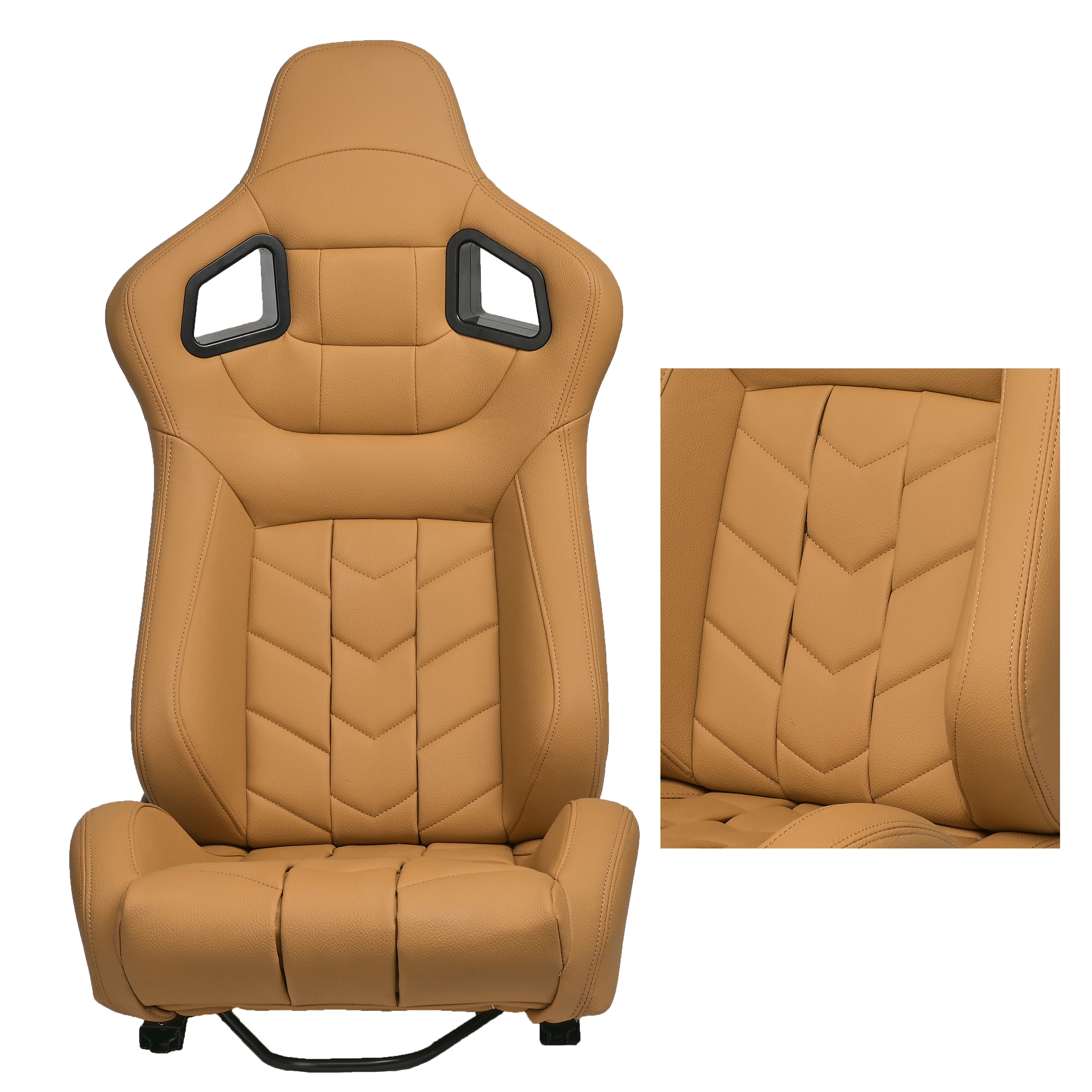 JIABEIR 9009 бежевое высококачественное кожаное автомобильное игровое Автокресло регулируемое сим-ведро гоночное сиденье