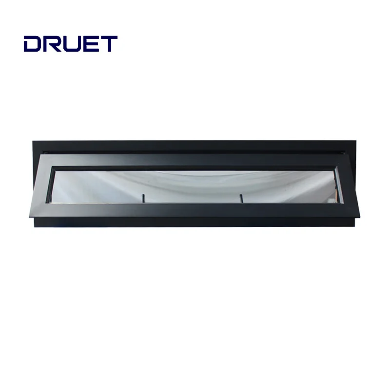 USA market hurricane impact thermally broken aluminum decorative window awning pvc awning window
