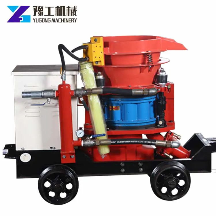 Tunnel Anti-explosion Dry Mix Shotcrete Concrete Gunite Machine