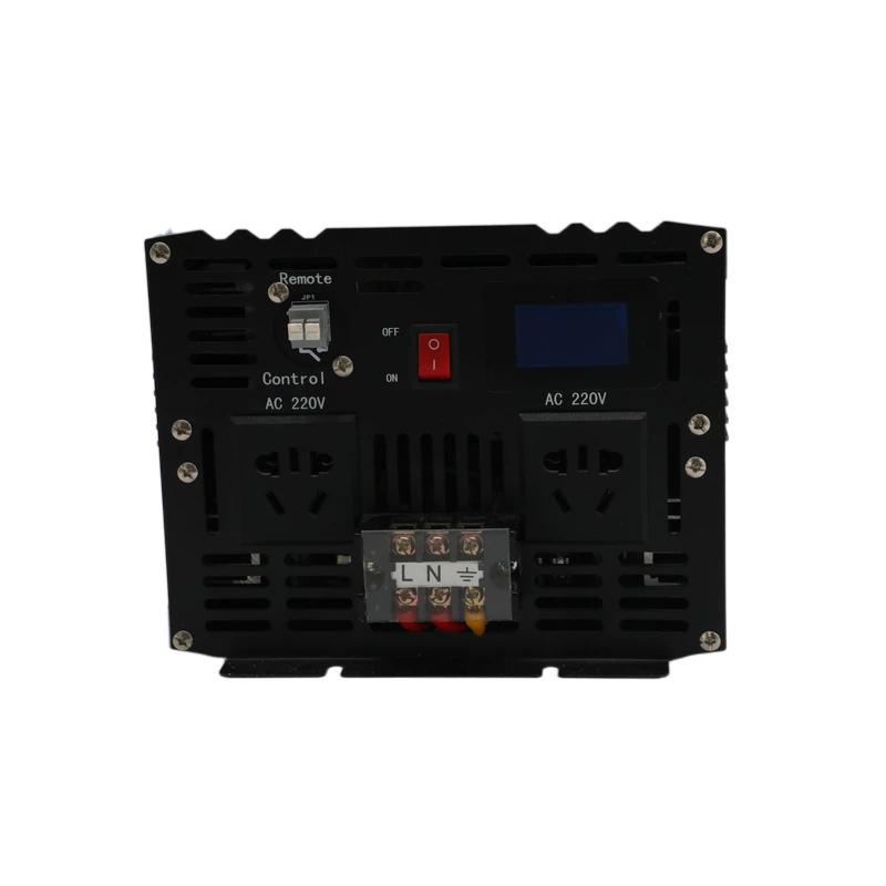 Hot sell inverter 24v 220v 5000w pure sine wave rv power inverter convertisseur 24v to 110v 220v 5000w with display