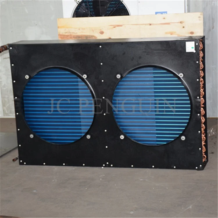 15hp Custom size air cooled semi-hermetic condenser with compressor
