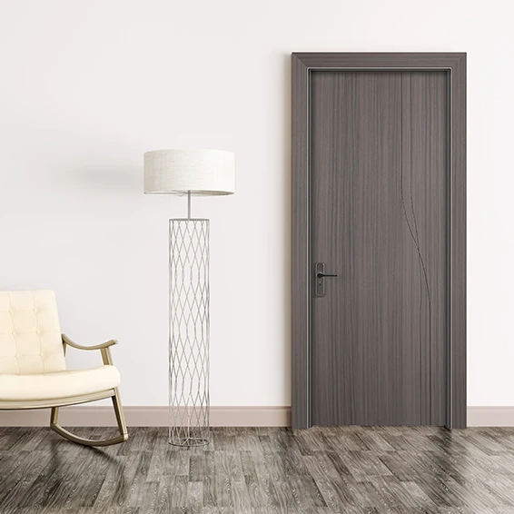 New Arrival Modern Wooden Plastic Fire Proof Soundproof House Interior Slab Doors