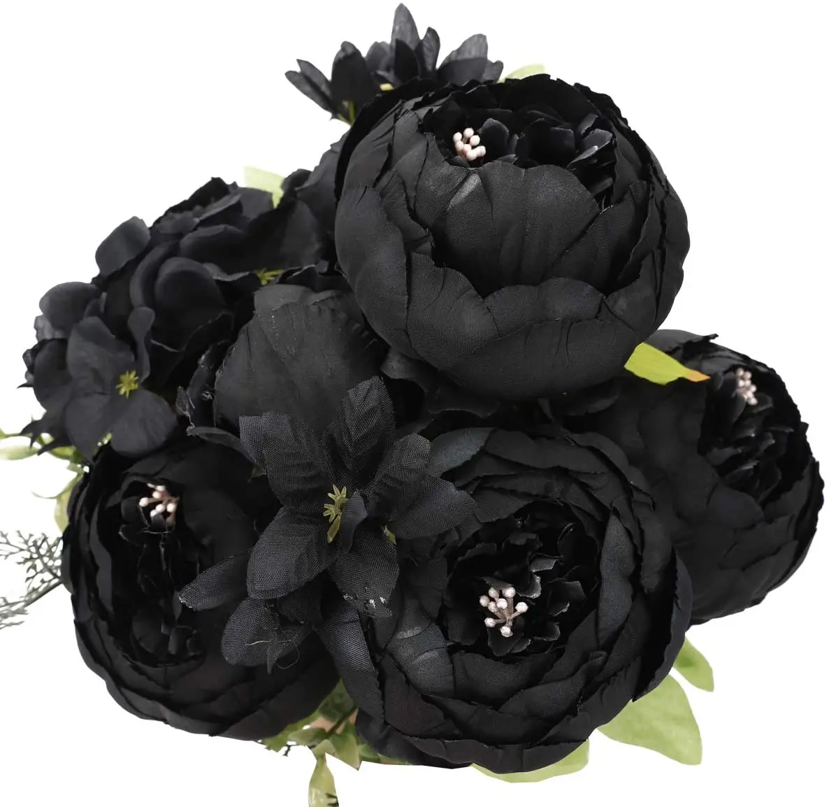 Fake Flowers Vintage Artificial Peony Silk Flowers Wedding Home Decoration