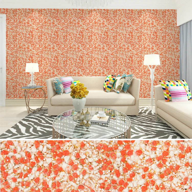 
Новые обои для украшения стен, 3d настенные панели, шелковое гипсовое жидкое настенное покрытие 