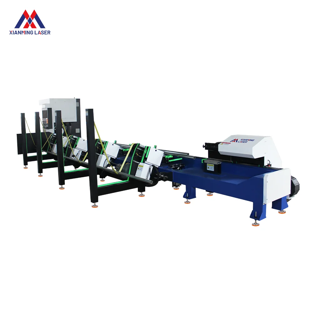 XM Fast Production Speed 6010 Full Automatic Pipe Laser Cutting Machine  for sale