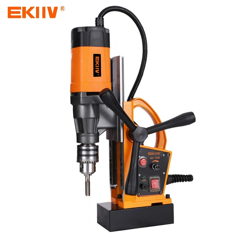 Professional MW-16RE Machine Magnetic Based Drills Soft Start Vertical Stabilization magnetic bench drill for sale
