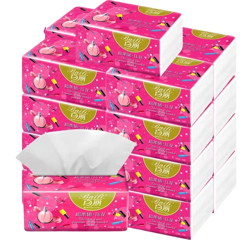 Печатные Рекламные салфетки для лица мягкая упаковка целлюлозная древесная