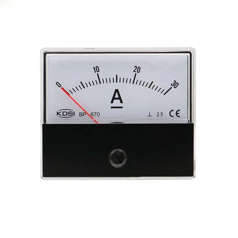 Original Manufacturer High Quality BP-670 DC30A DC Panel Analog Ampere Indicator