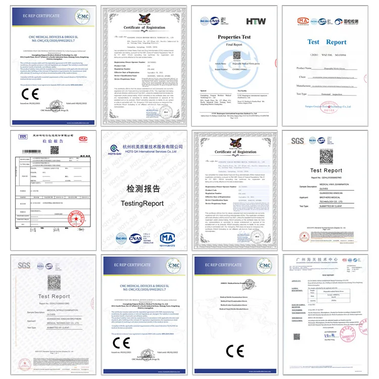 Factory wholesale wurth nitrile gloves guanti in nitrile 12 inches nitrile gloves