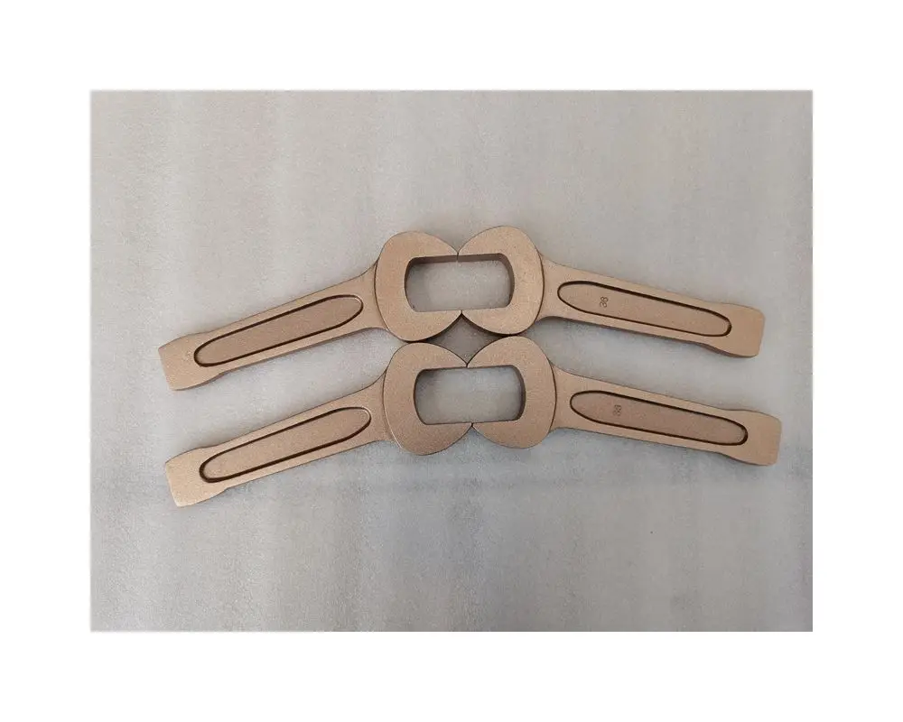 Factory direct sales hand tools non Sparking tool aluminum bronze 30mm striking open end wrench spanner