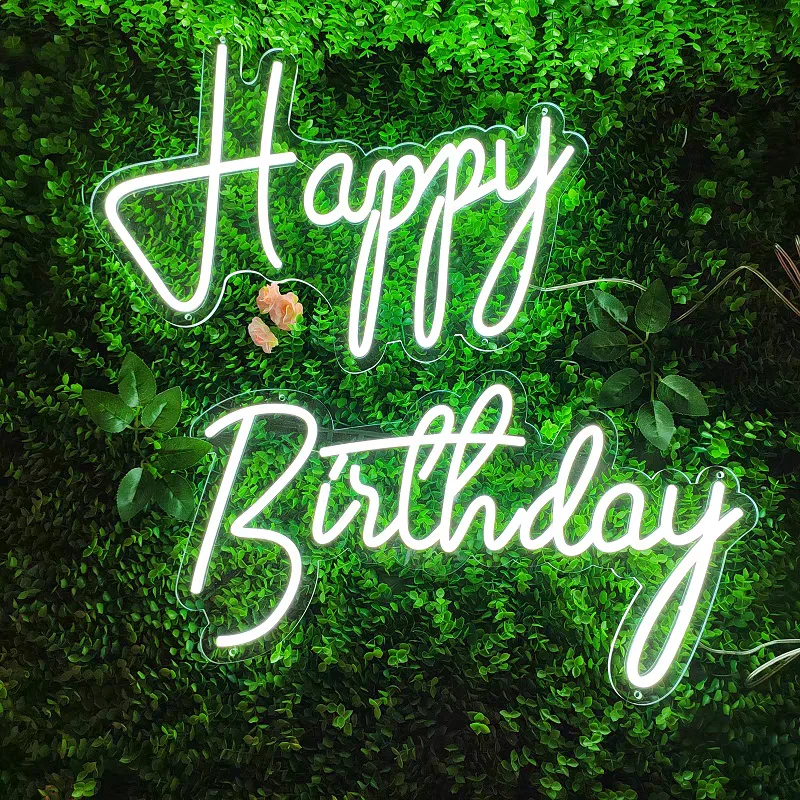 Hot Sale Good Quality Indoor Personalized Sign Custom Made Wall Mount Babe-mirror Acrylic Led Neon Sign