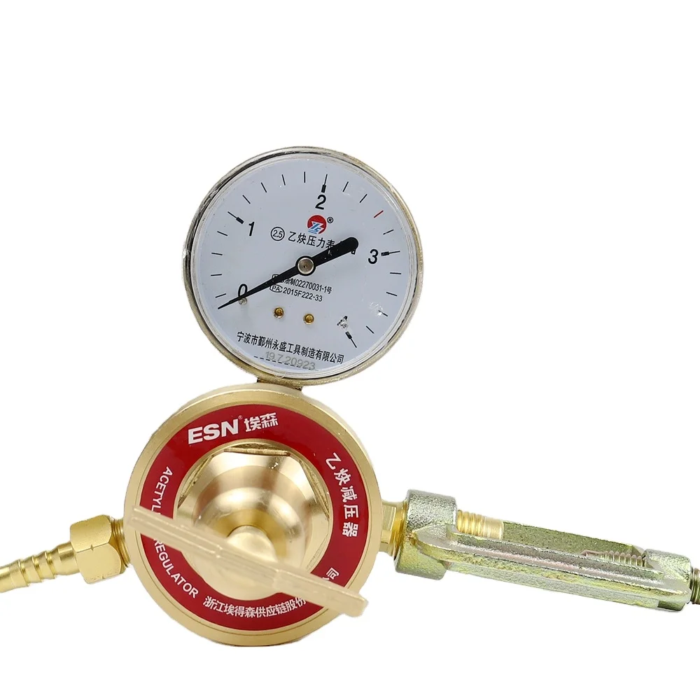 Professional Manufacturer Supply Acetylene pressure gauge gas Regulator