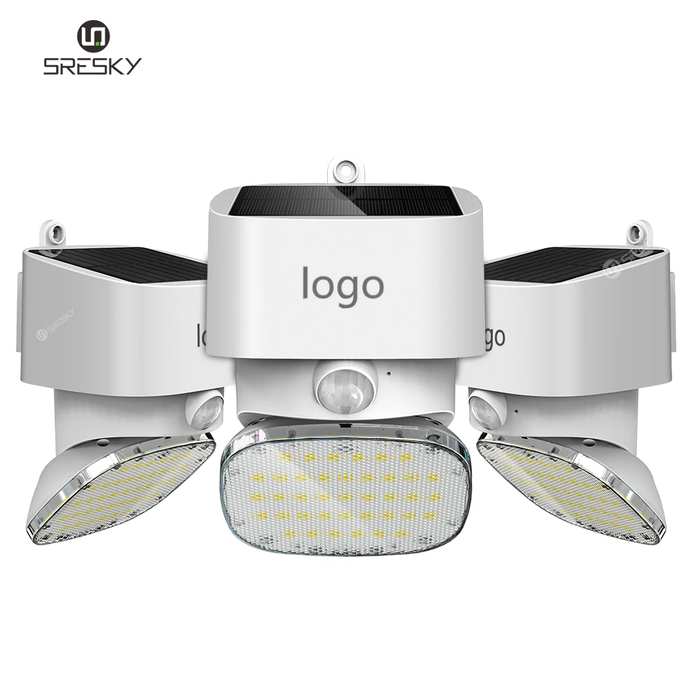 SRESKY high bright ip65 waterproof 40 led garden outdoor lights solar motion sensor powered led solar wall light