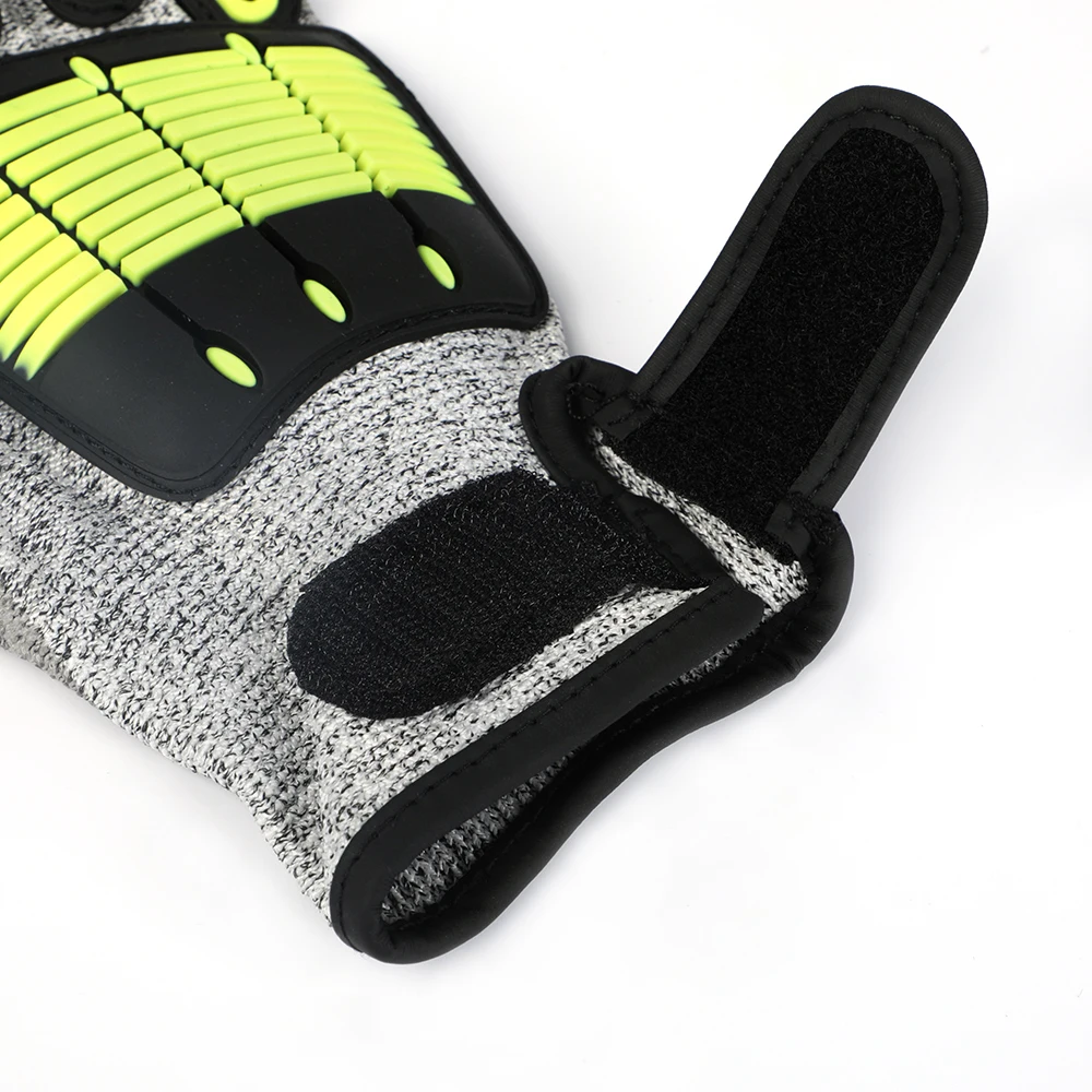 Anti Vibration Safety Work Cut Proof Best Safety Heavy Duty Mechanic Anti Impact Shockproof Gloves