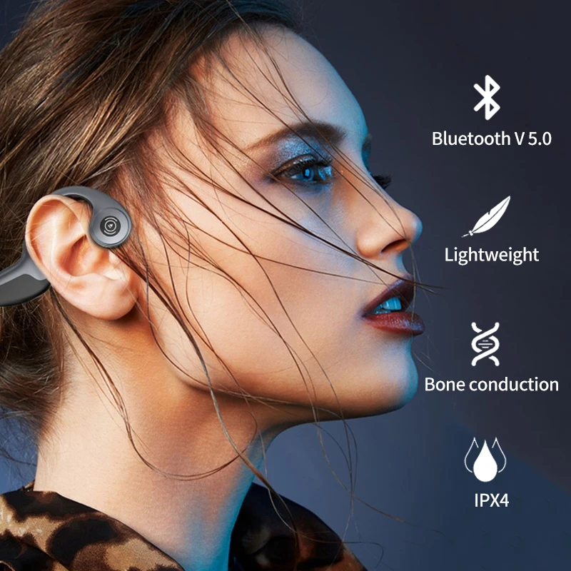 Caridite Dropshipping Mobile Handsfree Headband Headset Earphone Conduction Blue Tooth Z8 Headphones Wireless Special Offer