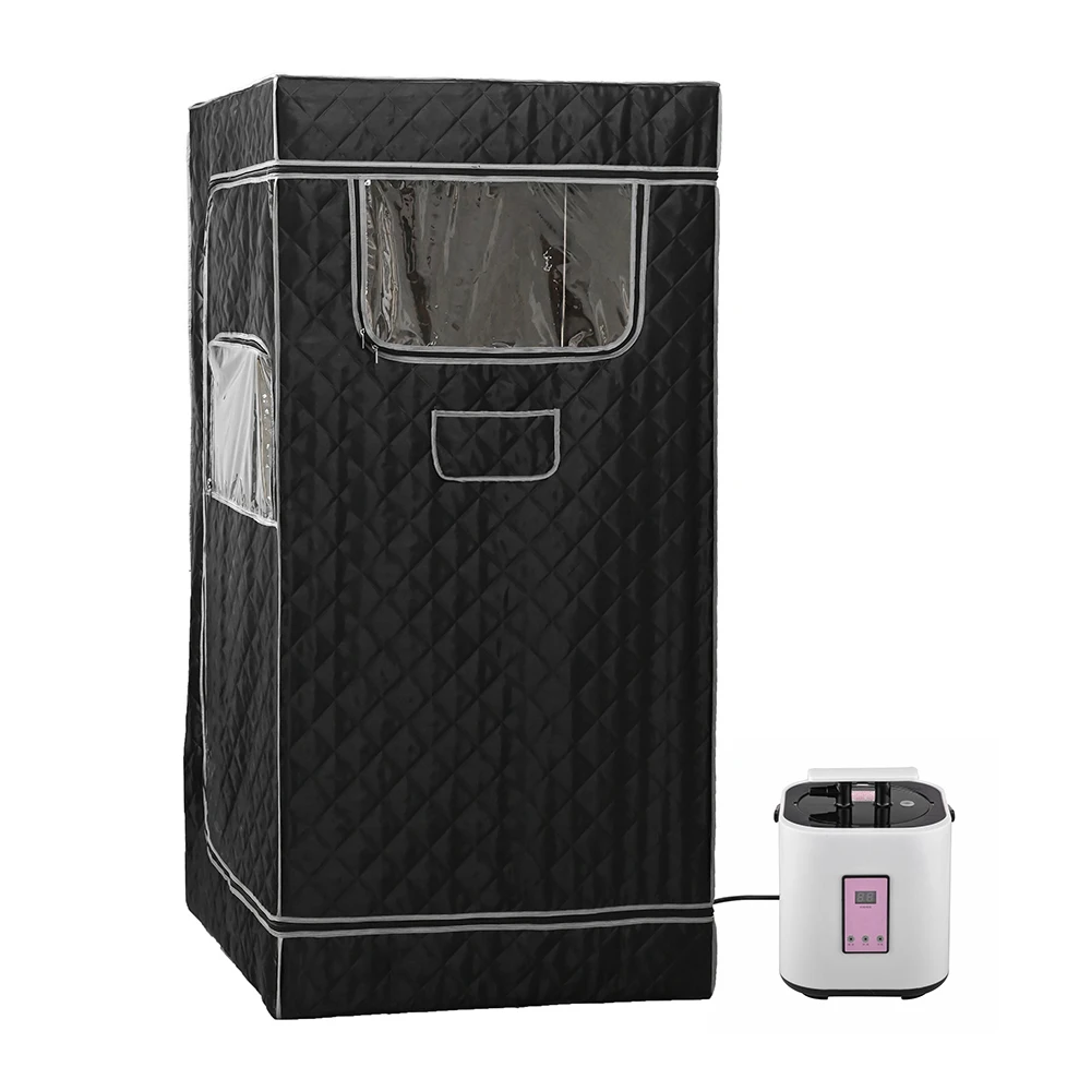 Портативная домашняя Сауна для всего тела, влажная потная комната, поддерживает индивидуальный логотип с парогенератором