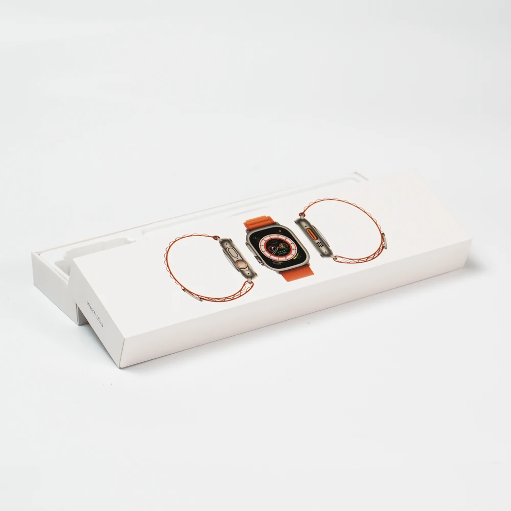 custom logo recyclable paper watch boxes gift box packaging box for apple smart watch
