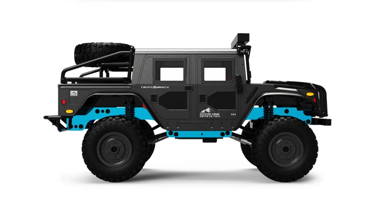BG1535 Smart 1:12 4x4 Climbing Off Road Vehicle Metal Hurtle H1 Truck 2.4G Rock Climbing Car High Speed Radio Control Car