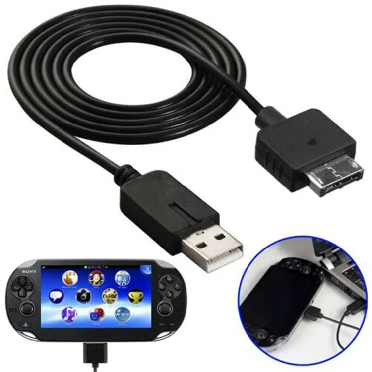 2 в 1 кабель для зарядки и синхронизации данных Адаптер Питания Провод USB зарядное устройство Sony psv1000 Psvita PS Vita PSV 1000
