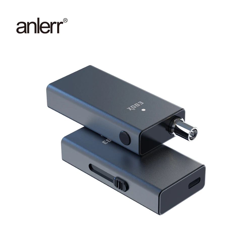 
2021 Dry herb vape vaporizador for Anlerr EBOX CBD Vape electronic cigarette vapor pen kit fully ceramic heating chamber 