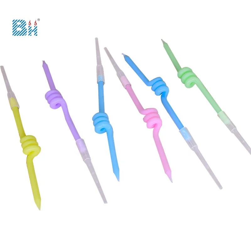 Birthday candles Cake Mate Crazy Curl Neon Birthday Candles 6ct