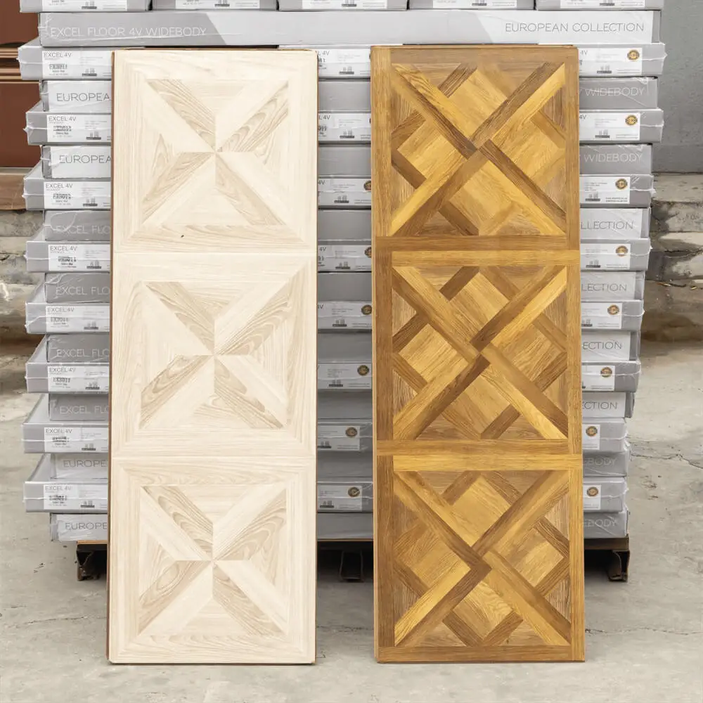 German natural oak wooden floor 8mm 12mm laminated parquet flooring