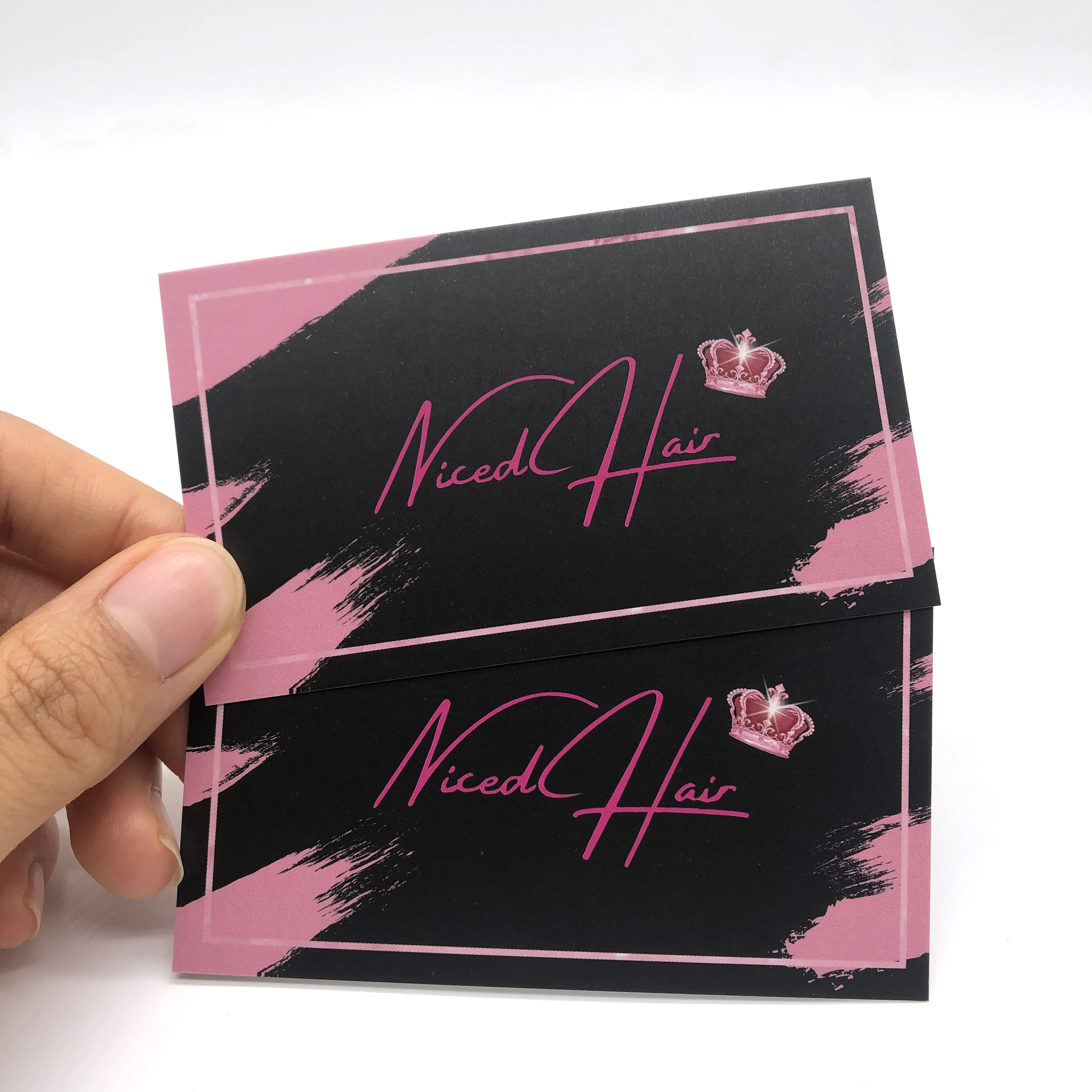 Factory Producing Printing Foiling Stamping Paper Business Cards Customized Logo design for my brand