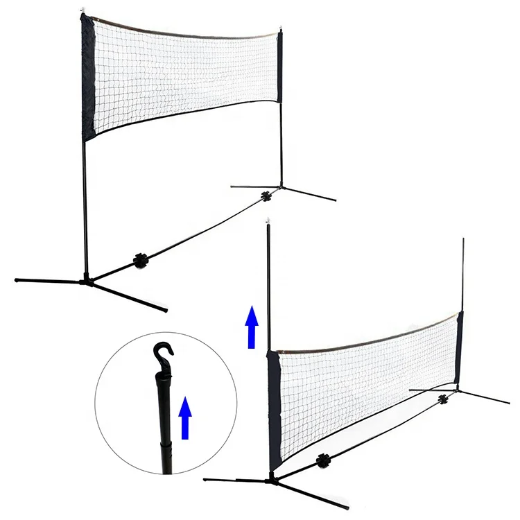  Новейший дизайн портативный складной набор сетки для пиклбола 5 м подставка лопатка и тенниса