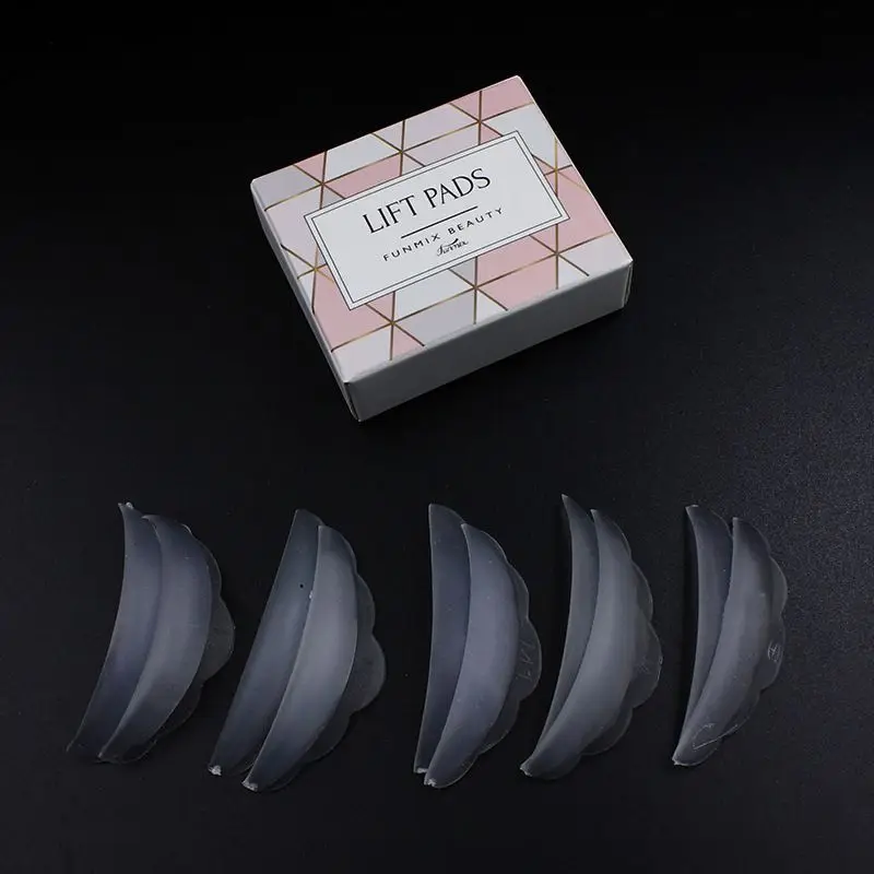 Hot sale S M L perm tool 5 size silicone silicone eyelash pad