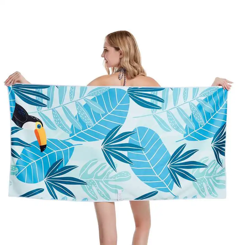 60X120cm Microfiber Sports Towel Gym Towel Digital Printing Suede Beach Towel