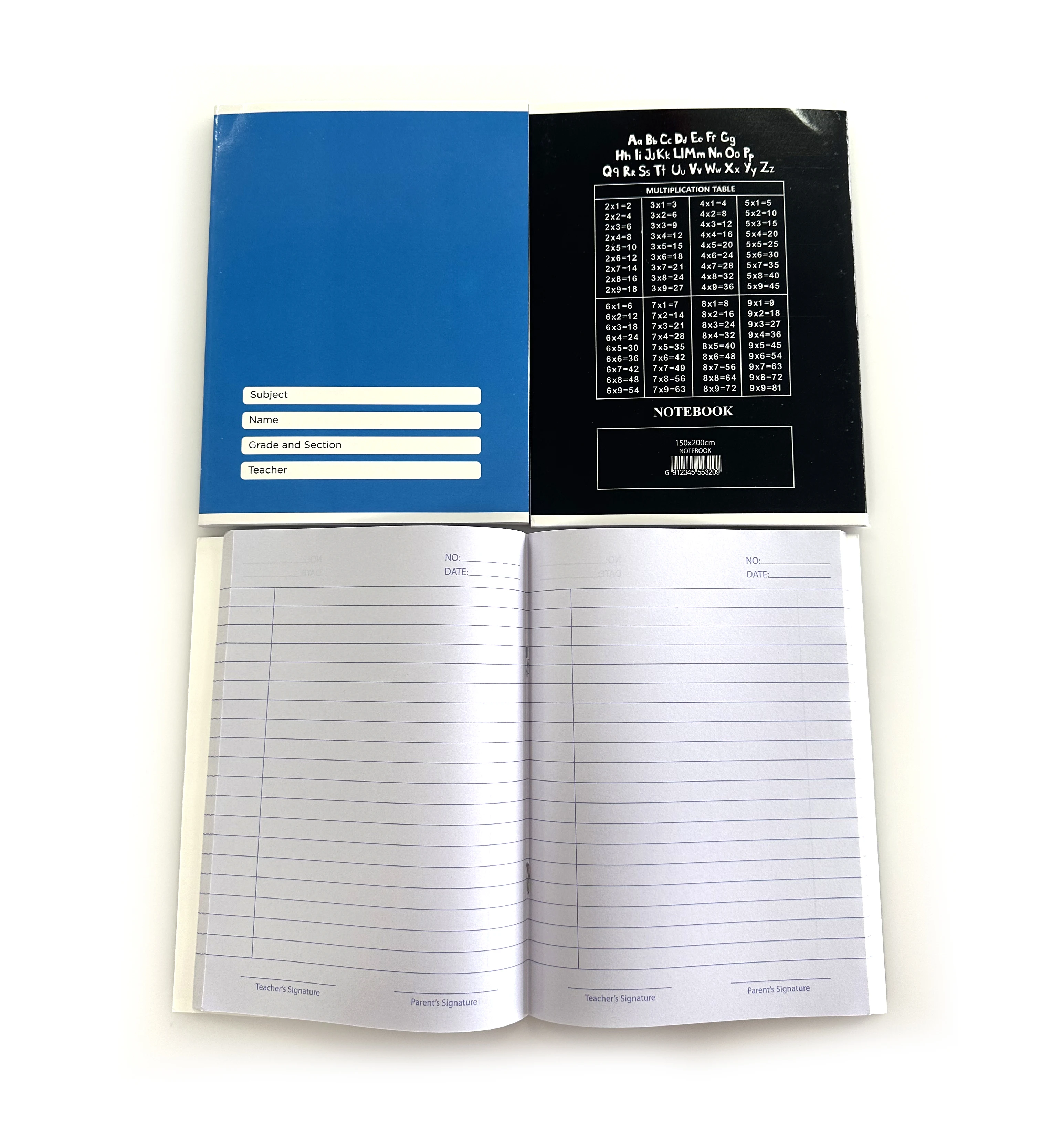 school supplies  the Philippines Notebook wholesale Tape Binding Mauscript Book 2 Quire A5 note books Exercise  book