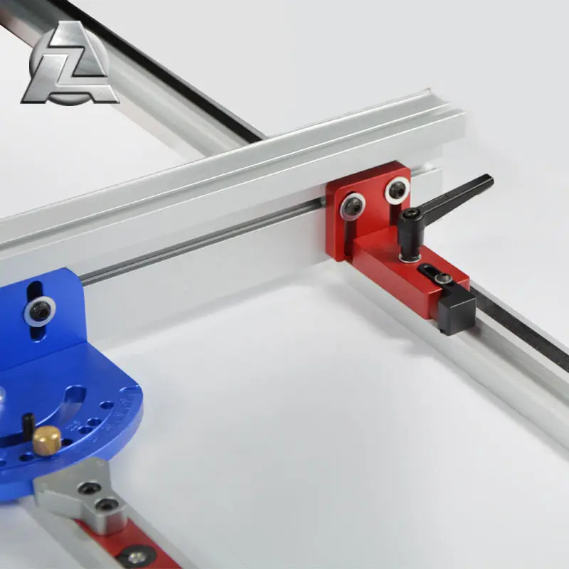 Woodworking hand made tool universal 30 type miter ttrack aluminum alloy tslot slide rail tools t track for wood working