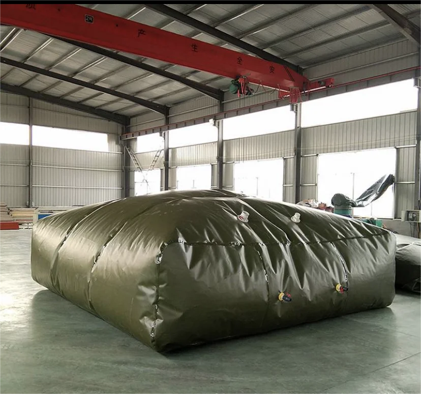 TOPAZ 4500D high strength PVC /TPU laminated fabric for Fuel Bladder Soft Gas Tank oil bag