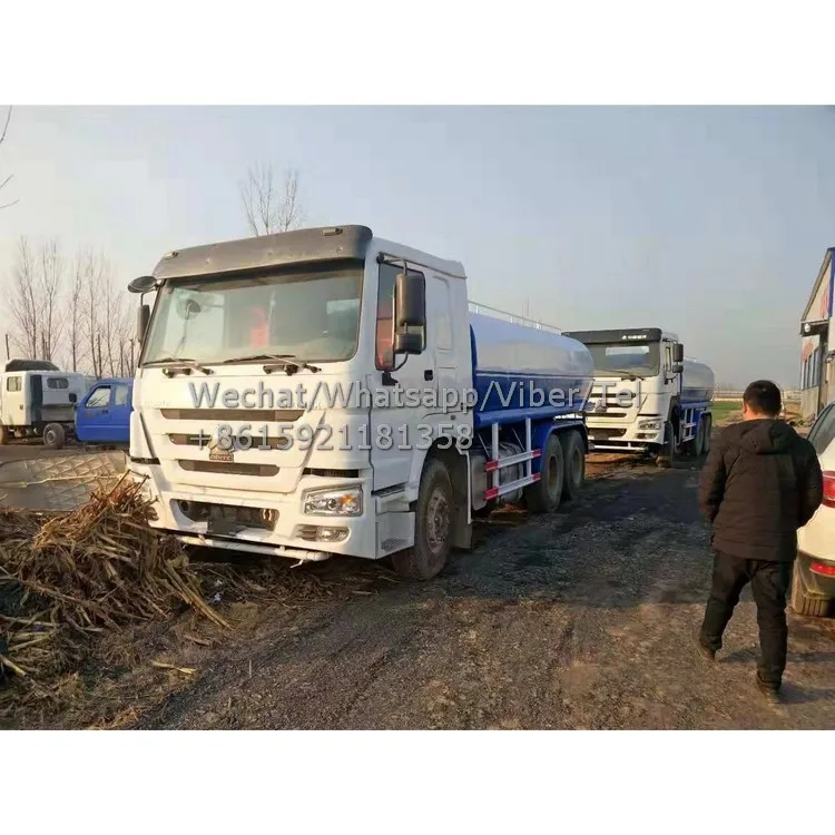 Used Howo Water Sprinkler Truck 6x4 Water Tanker Truck