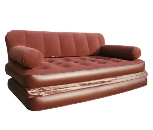 5 In 1 New Style Modern Living Room Furniture Comfortable Pvc Inflatable Air Sofa Bed