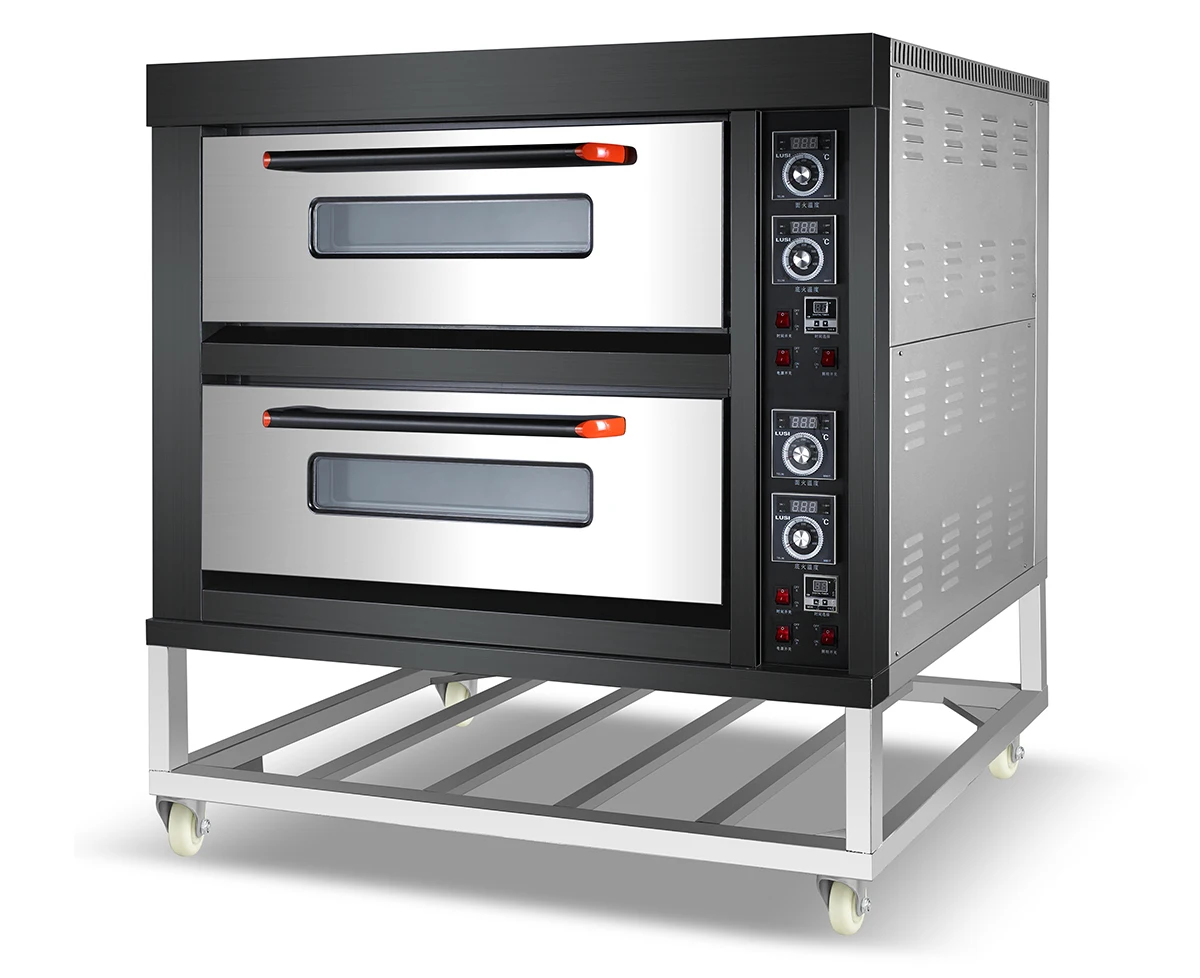 Professional deck oven, Commercial gas and electric bread baking machine sale at promotion price