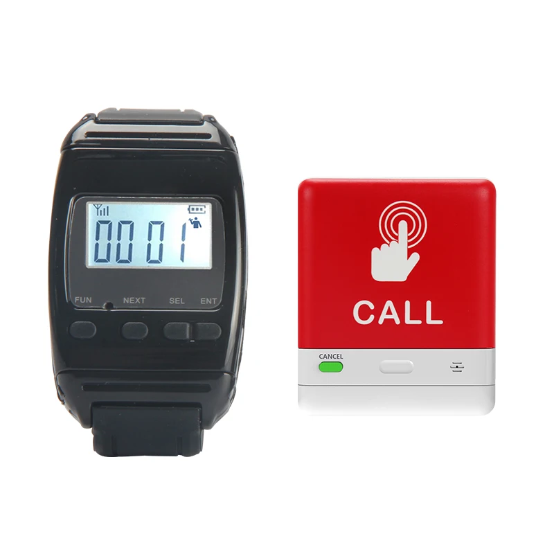 Wireless Watch Waiter Calling System In Restaurant