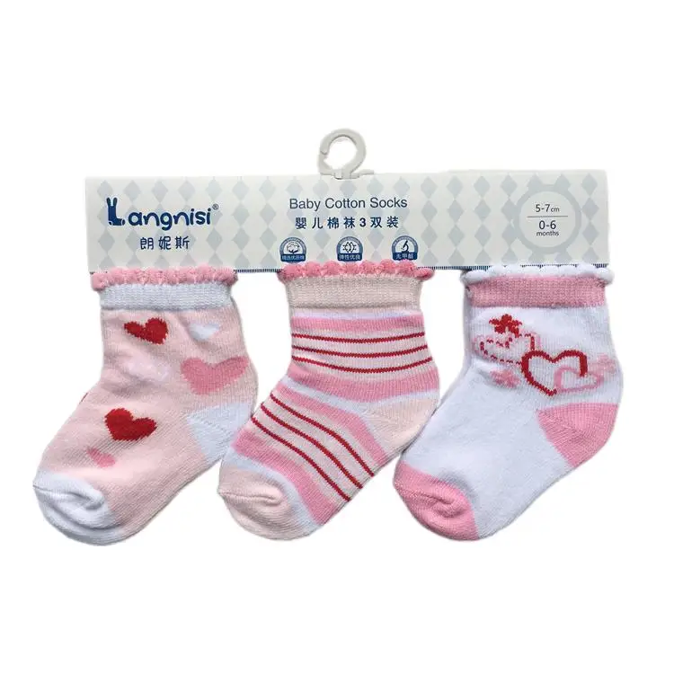 New Cute infant socks 3 pairs pack Funny Smart Sock For Baby Socks