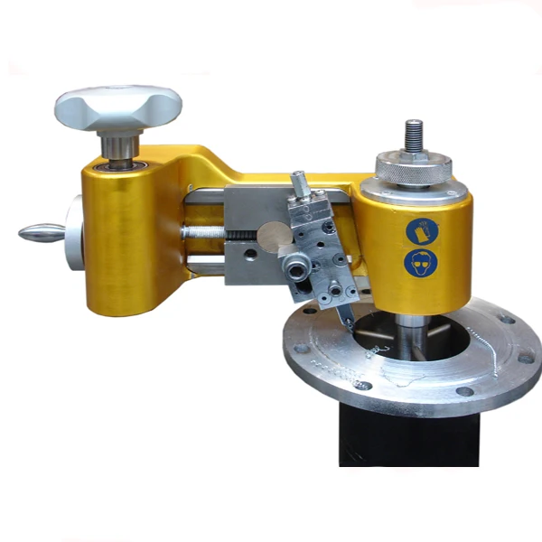 Manual operated flange facer flange facing tool