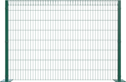 AEOMESH  factory wholesale welded wire mesh fence,high quality 868/656 2d double wire mesh fence / twin wire mesh fence