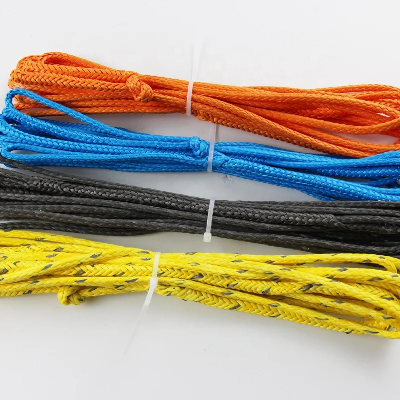 Multicolor Cord Rope High Quality 12 Strand Braided Twine Cord Soga Grab Hammock Uhmwpe Rope