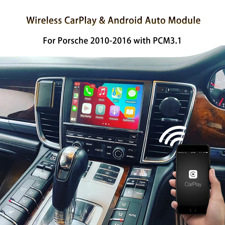 Обновление Apple CarPlay для Porsche Panamera 2010-2015 PCM 3 1 корпус интерфейса резервной камеры автомобильный телефон на Android карта