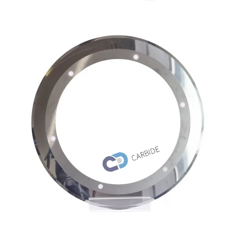 Corrugated Cardboard Slitter Circular Knives Tungsten Carbide Corrugated Circular Slitter Blades for Packing industry