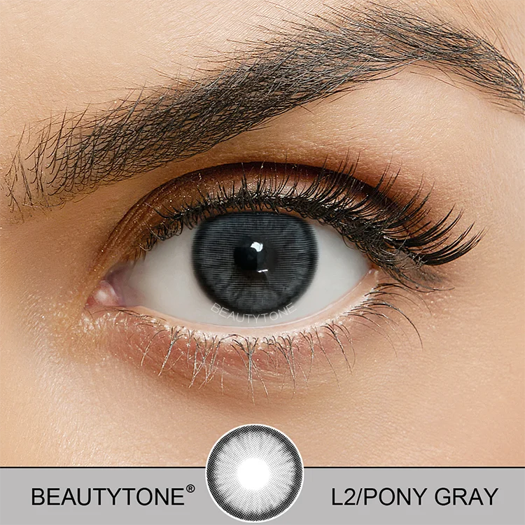 BeautyTone Luna Pony Brown beauty eye contacts lenses brown color contact lenses annual contact lens